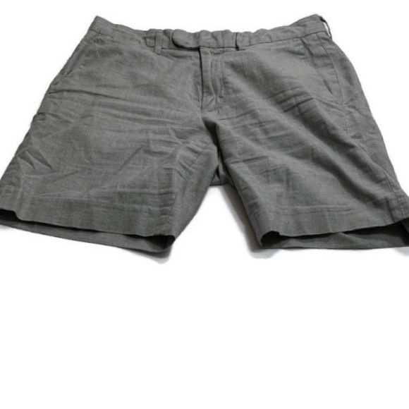 J Crew Club Mens 29 Flat Front Shorts Chinos Gray - Picture 1 of 4